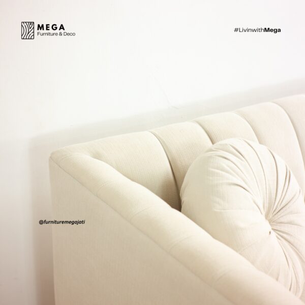 Clarissa - Modern Chesterfield Sofa - Gambar 4