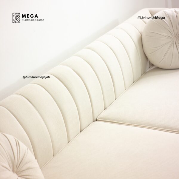 Clarissa - Modern Chesterfield Sofa - Gambar 5