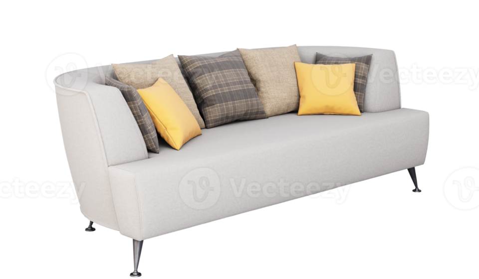 3d-furniture-modern-fabric-round-single-sofa-isolated-png