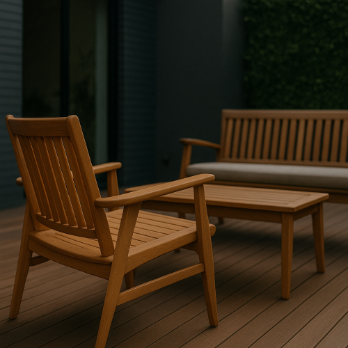 Indonesian Teak Illustration